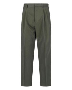 BE ABLE Pleated Tapered Pants - Green