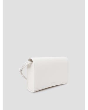Jil Sander Tangle Mini Wallet - White