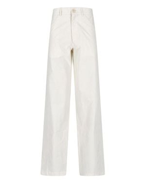 Paloma Wool Wide-Leg Pants With High Waist And Clean Design - White