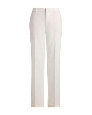 Ralph Lauren Linen Pants For - White