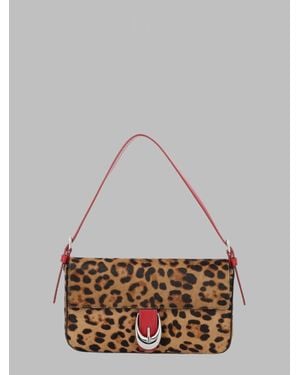 STAUD Structured Shoulder Bag - Brown