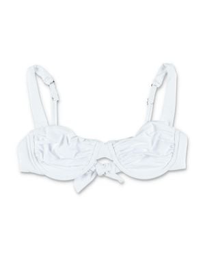 BELAMER Refined Feminine Swimwear Bra - White