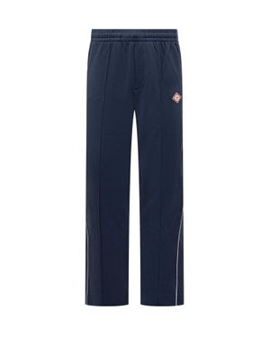 CASABLANCA Mini Sporty Piqué Pants - Blue