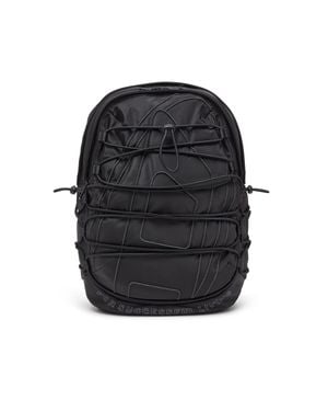 DIESEL Mini Back Panel Handle Laptop Backpack With Padded Adjustable Straps - Black