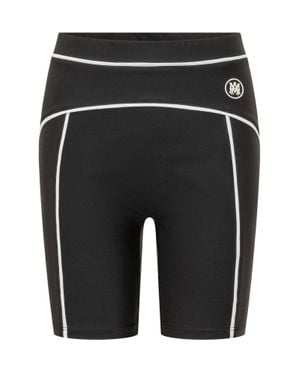 Amiri Round Fashion Candling Shorts - Black