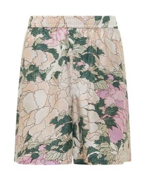 Givenchy Silk Mini Shorts - Gray