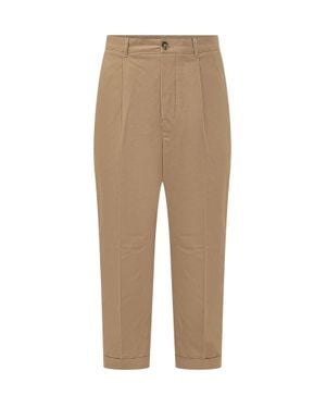 Ami Paris Carrot Pants - Natural