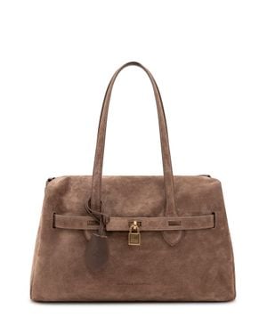 Brunello Cucinelli Travel Shoulder Handbag - Brown