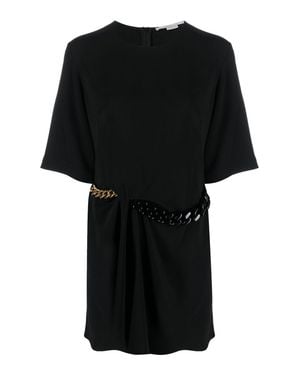 Stella McCartney Chic Mini Dress For Effortless Style - Black
