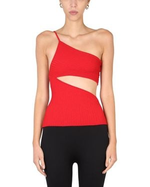 ANDREADAMO One-piece Top - Red