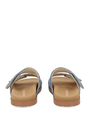 DSquared² Denim Slide Sandals - Multicolor