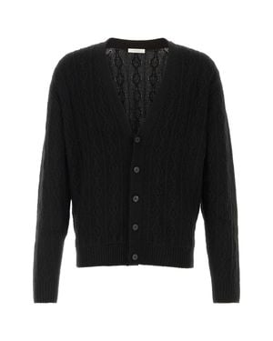 The Row Cashmere Sonoko Cardigan - Black