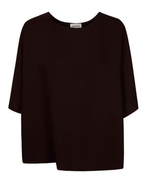 P.A.R.O.S.H. Mini Blouse With Belt - Black