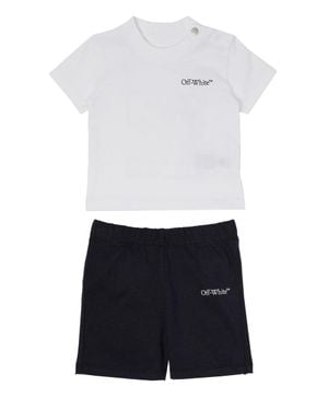 Off-White c/o Virgil Abloh Arrow Mini Acrylic T-Shirt Set Baby) - White