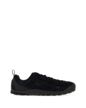 Keen Jasper Mini Suede Sneaker - Black