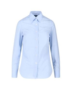 Finamore 1925 Classic Button-Up Shirt - Blue
