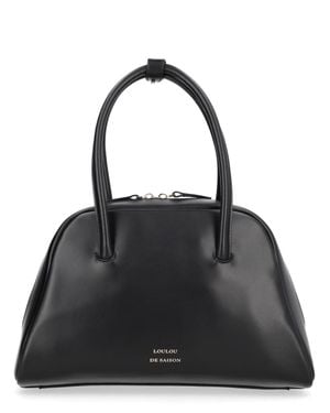 Loulou de Saison Borsa Vesper Small - Black