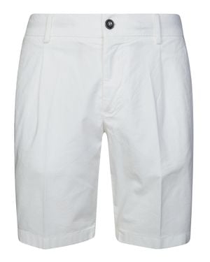BE ABLE Mini Bermuda Shorts - White
