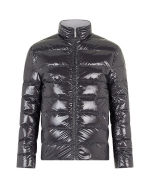 Thom Browne Reversible Quilted Down Jacket - Gray