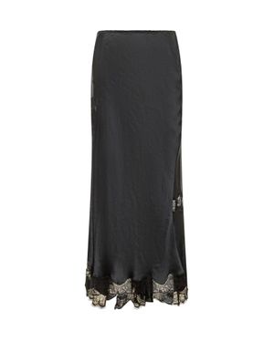 Isabel Marant Alexandra-Gd Mini Skirt - Black