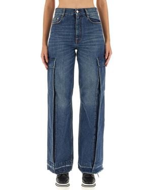 Stella McCartney Cargo Pants - Blue