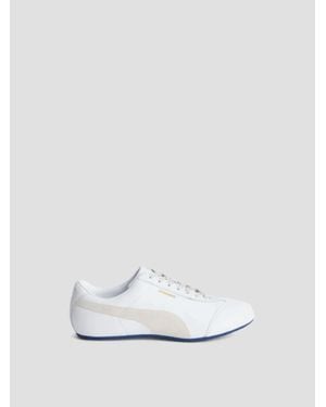 PUMA Speedcat L Leather Sneaker - White