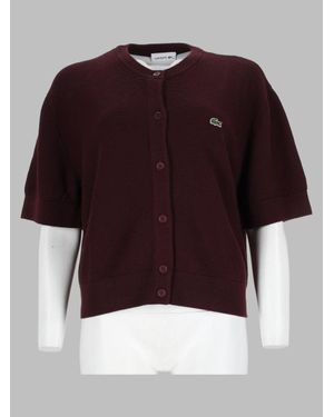 Lacoste Logo Sweater - Red