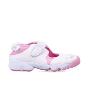 Nike Air Rift-Inspired Split-Toe Sneakers For Adjustable Straps & Air Cushioning - Pink