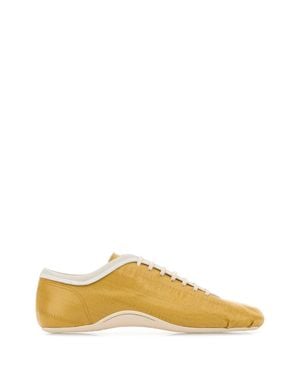 Dries Van Noten Leather Sneakers - Yellow