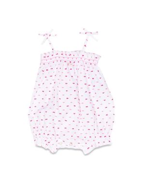 Emporio Armani Romper With Printed Pattern - Pink