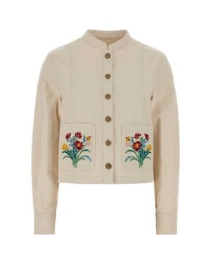 Valentino Garavani Denim Jacket - White