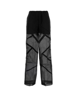 Co. Tton Blend Pant - Black