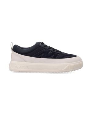Moncler Altive Nubuck & Suede Performance Sneakers With Ortholite And Vibram Megagrip - Blue