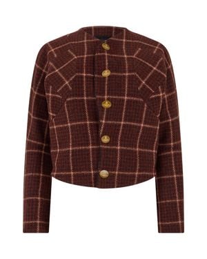 Vivienne Westwood Wool Pourpoint Jacket - Brown