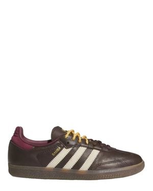 adidas 100% Leather Sneakers - Brown