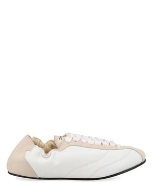 Repetto Sheepskin Goat Suede - White