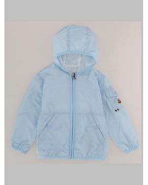 Moncler Boys' Nylon Puffer Jacket - Blue