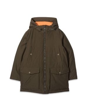 Woolrich Reversible Parka - Green