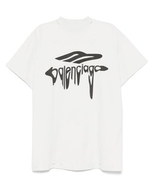 Balenciaga Oversize Tshirt - White