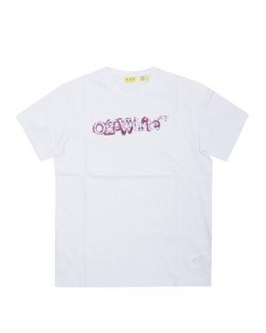 Off-White c/o Virgil Abloh Off-Book Graphic Mini Tee - White