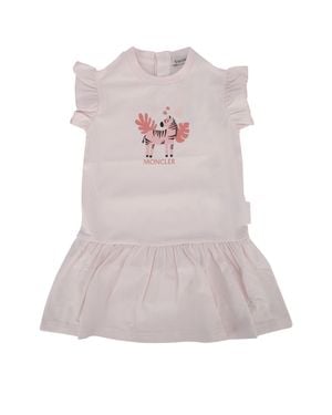 Moncler Jr Dress - Pink