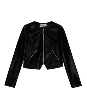 Patrizia Pepe Eco-Friendly Short Jacket - Black