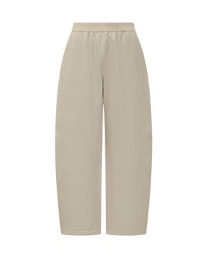 Studio Nicholson Pants With Wide Leg Fit - White