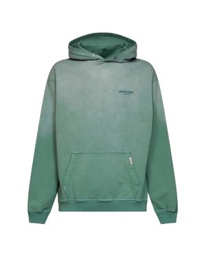 Represent Graphic Pullover Hoodie - Green