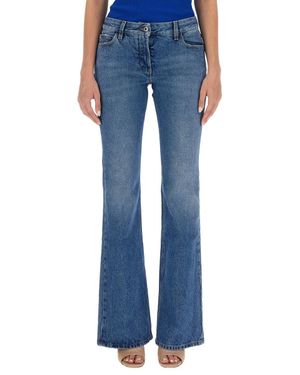 Off-White c/o Virgil Abloh Flare Jeans - Blue