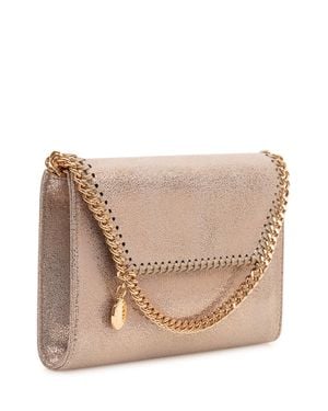 Stella McCartney Falabella Wallet On Chain Shoulder Bag - Natural