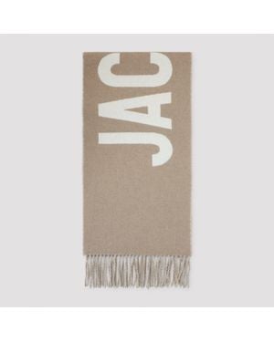 Jacquemus Wool Scarf 180Cm X 35Cm - Natural