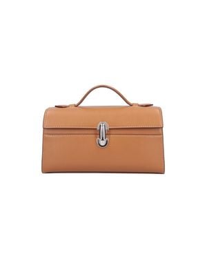 SAVETTE Top Handle Satchel Bag - Pink