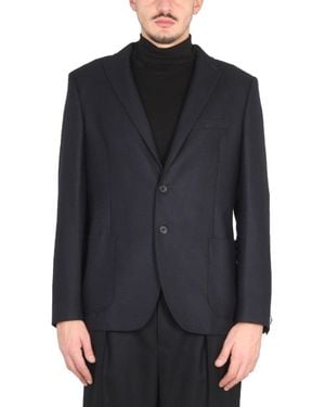 Tonello Single-Breasted Blazer - Blue
