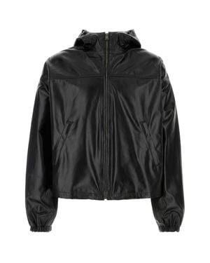 Fendi Lamb Leather Jacket For - Black